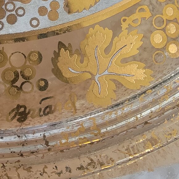 VTG 50s GEORGES BRIARD Fire King CHAFING DISH/CASSEROLE SERVING MCM - Picture 10 of 14